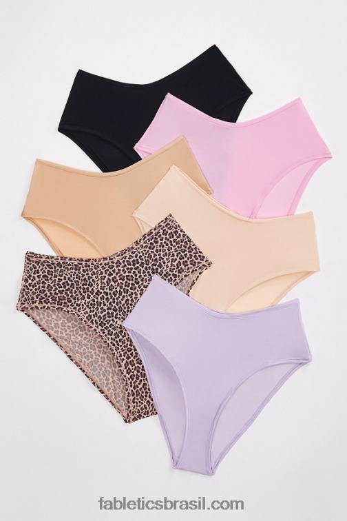 Fabletics meyer 420HR2879 pacote de 6 peças de penas mulheres