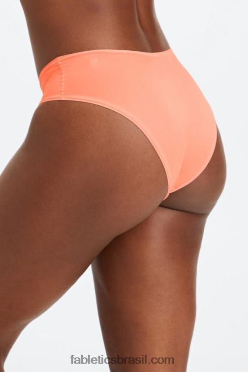 Fabletics coral 420HR2832 cueca clássica de toque fino mulheres