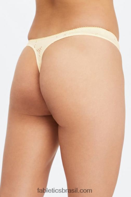 Fabletics garça/lima desbotada 420HR2892 tanga cintura alta sem costura mulheres
