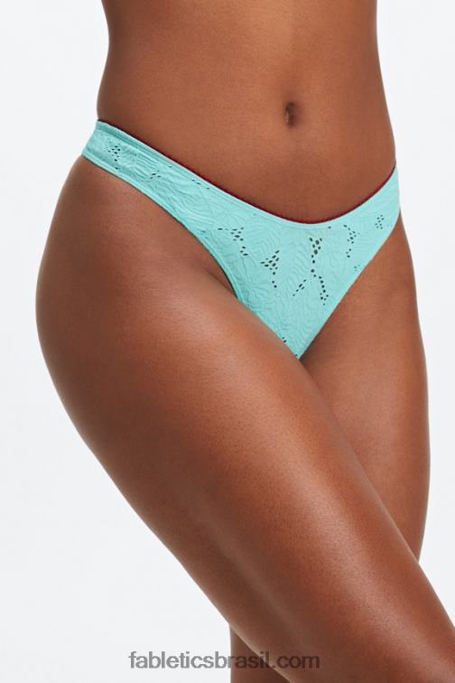 Fabletics onda de cristal/cereja doce 420HR2891 tanga cintura alta sem costura mulheres