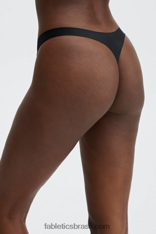 Fabletics preto 420HR2823 a tanga que não aparece mulheres