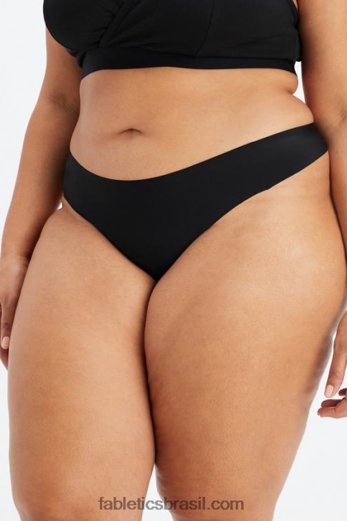 Fabletics preto 420HR2824 a tanga que não aparece mulheres