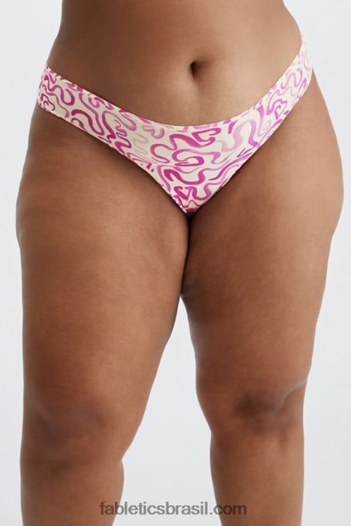 Fabletics redemoinho de amor 420HR2853 tanga de toque fino mulheres