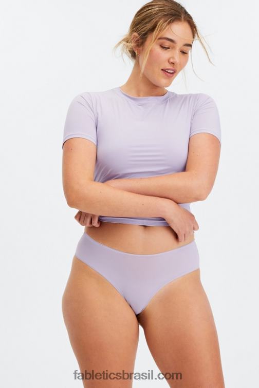 Fabletics sombra 420HR2837 cueca clássica de toque fino mulheres