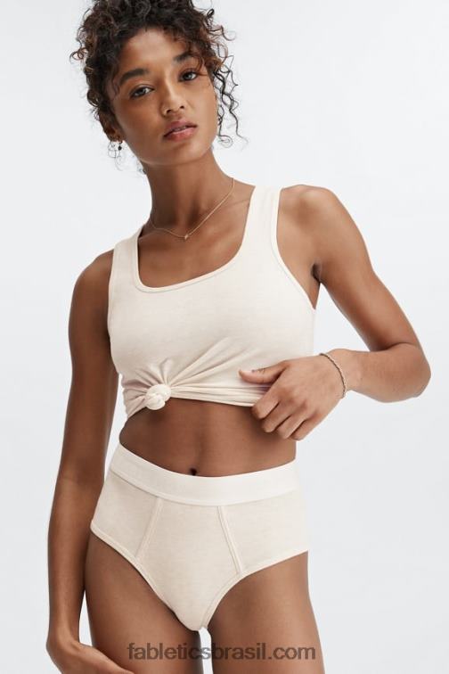 Fabletics tapioca urze 420HR2868 Calcinha cintura alta 24-7 mulheres