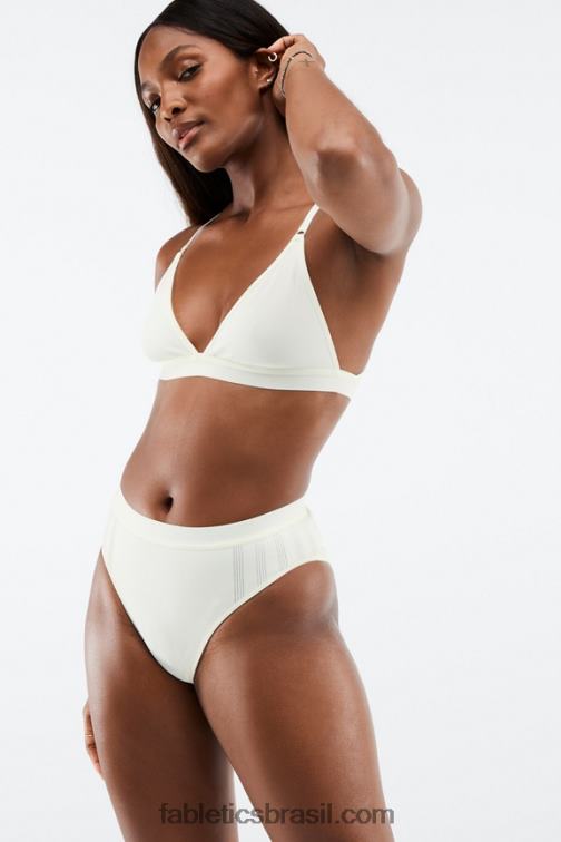 Fabletics tundra 420HR2858 cueca cintura alta em malha esculpida mulheres