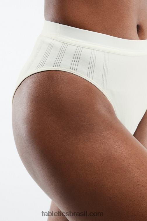Fabletics tundra 420HR2858 cueca cintura alta em malha esculpida mulheres
