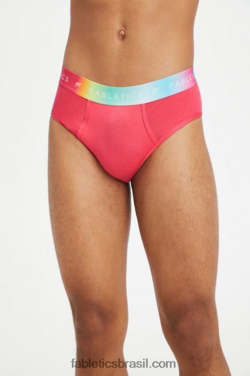 Fabletics vermelho magenta 420HR2861 24/7 orgulho short de cintura alta mulheres