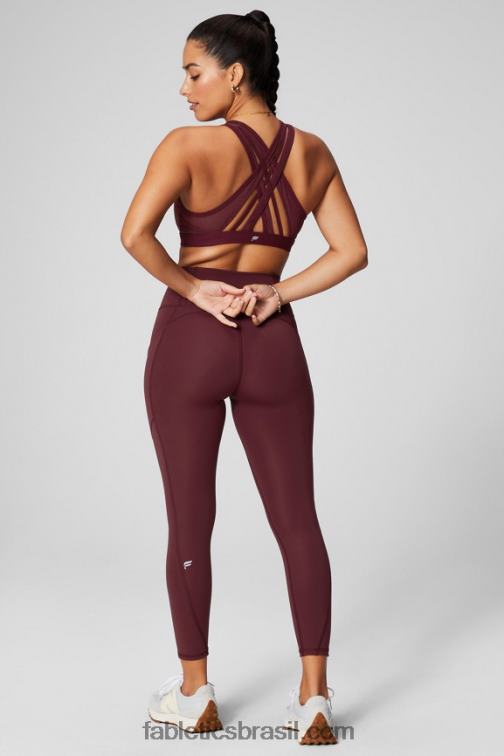 Fabletics Merlot 420HR1388 sutiã esportivo de alto impacto faye mulheres