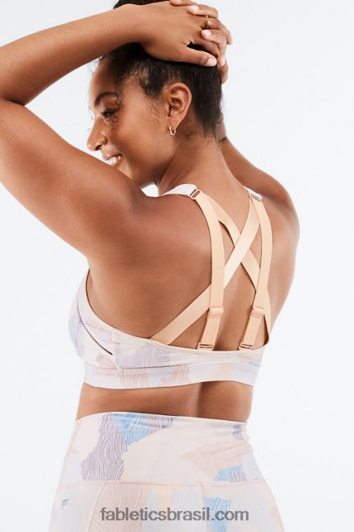 Fabletics areia árida/quente 420HR1407 belle sutiã esportivo de alto impacto mulheres