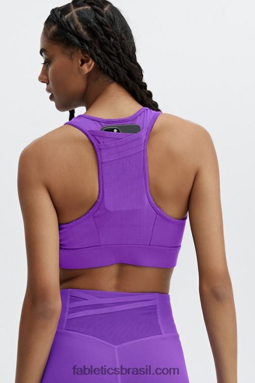 Fabletics beijo de baga 420HR1373 sutiã esportivo trinity de alto impacto 97 mulheres