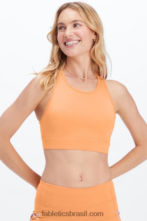 Fabletics calêndula/floral new wave 420HR1370 sutiã esportivo trinity de alto impacto 96 mulheres