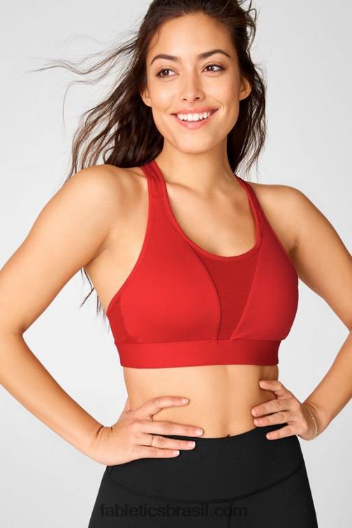 Fabletics caqui 420HR1445 zoe sutiã esportivo de alto impacto iv mulheres