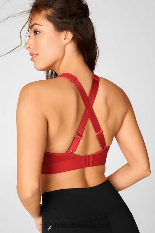 Fabletics caqui 420HR1445 zoe sutiã esportivo de alto impacto iv mulheres