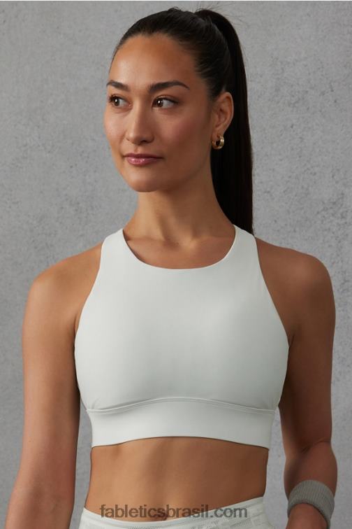 Fabletics cinza menta 420HR1332 sutiã esportivo antiderrapante 89 mulheres