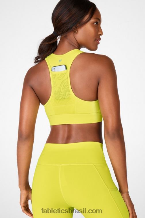 Fabletics entusiasmo 420HR1443 sutiã esportivo de alto impacto aja shine mulheres