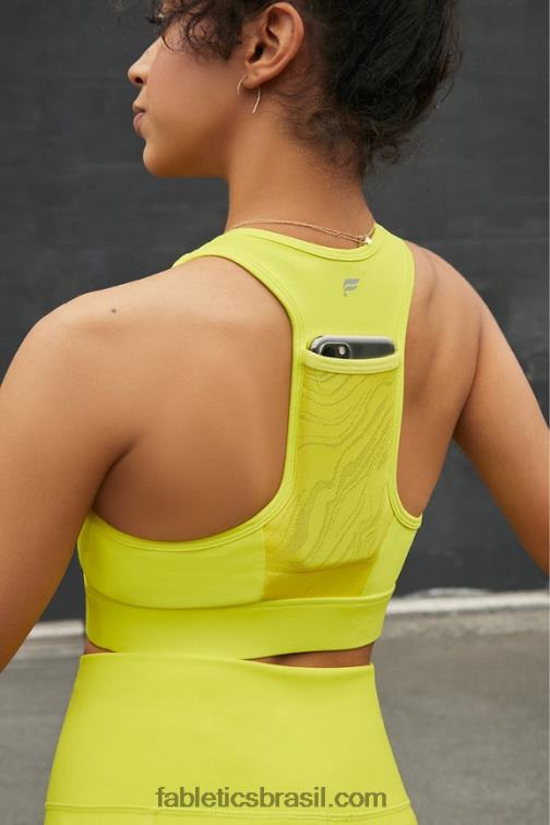 Fabletics entusiasmo 420HR1444 sutiã esportivo de alto impacto aja shine mulheres