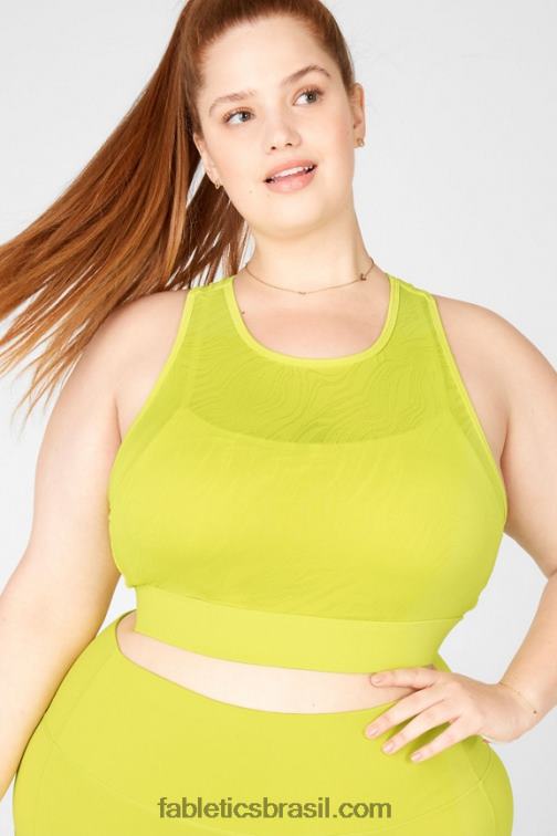 Fabletics entusiasmo 420HR1444 sutiã esportivo de alto impacto aja shine mulheres