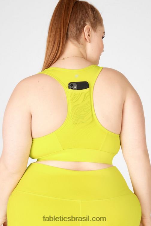 Fabletics entusiasmo 420HR1444 sutiã esportivo de alto impacto aja shine mulheres