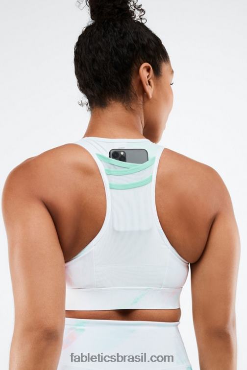 Fabletics impressão/costa do golfo 420HR1379 sutiã esportivo trinity de alto impacto 98 mulheres