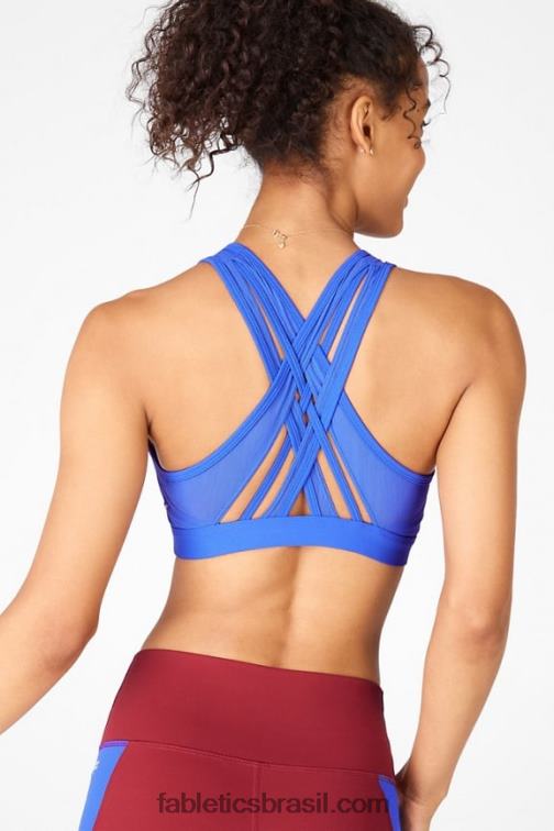 Fabletics lápis-lazúli 420HR1391 sutiã esportivo de alto impacto faye mulheres