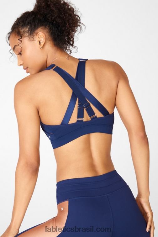Fabletics marinha 420HR1411 belle sutiã esportivo de alto impacto mulheres