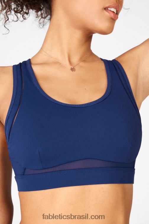 Fabletics marinha 420HR1411 belle sutiã esportivo de alto impacto mulheres