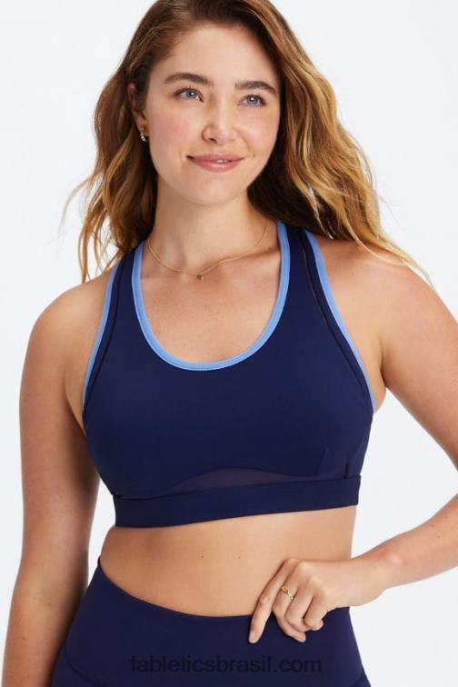 Fabletics marinho profundo/centáurea 420HR1400 belle sutiã esportivo de alto impacto mulheres