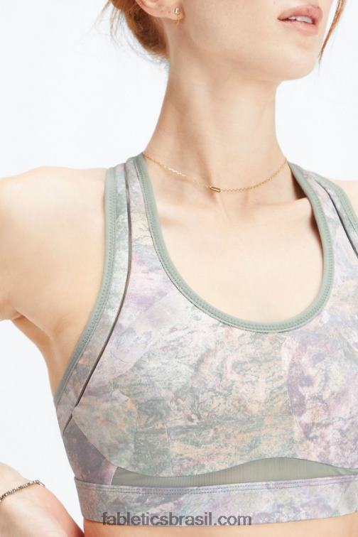 Fabletics moonrock/desfiladeiro rosa 420HR1401 belle sutiã esportivo de alto impacto mulheres
