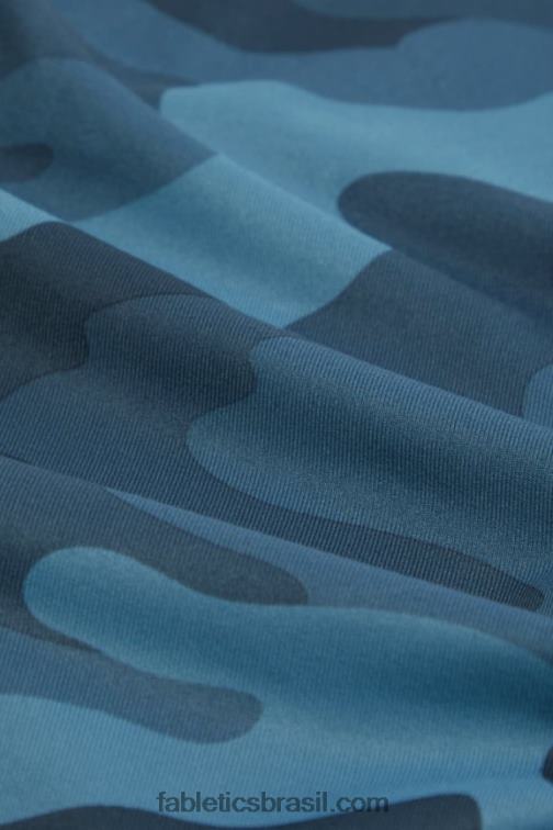 Fabletics onda da meia-noite camuflagem grande 420HR1344 sutiã esportivo antiderrapante 91 mulheres