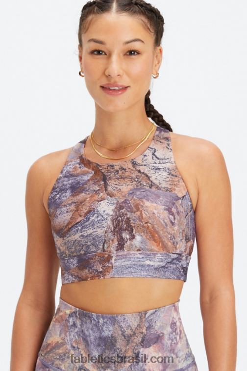 Fabletics orquídea moonrock 420HR1343 sutiã esportivo antiderrapante 91 mulheres
