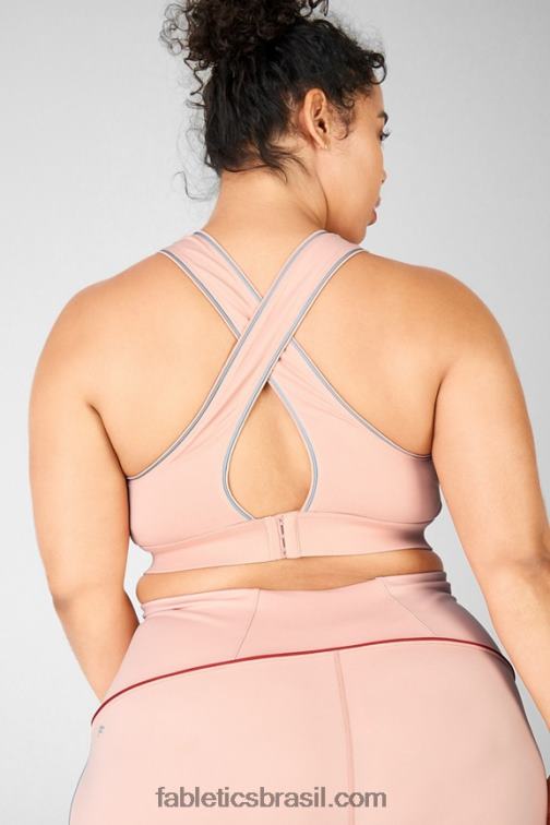 Fabletics sândalo/caqui/prata reflexiva 420HR1436 brynn sutiã esportivo de alto impacto ii mulheres