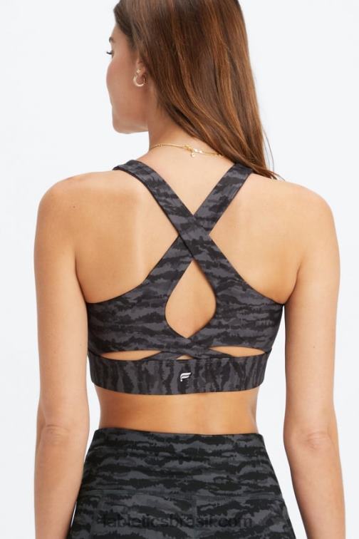 Fabletics tigresa de estanho 420HR1346 sutiã esportivo antiderrapante 91 mulheres