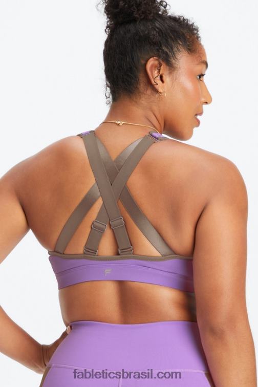 Fabletics ultravioleta/casca de salgueiro 420HR1399 belle sutiã esportivo de alto impacto mulheres