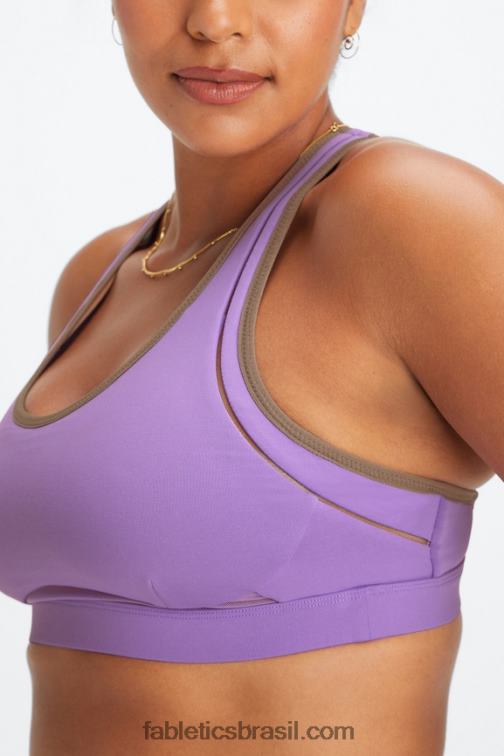 Fabletics ultravioleta/casca de salgueiro 420HR1399 belle sutiã esportivo de alto impacto mulheres