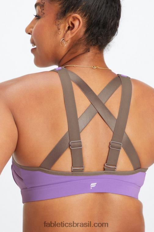 Fabletics ultravioleta/casca de salgueiro 420HR1399 belle sutiã esportivo de alto impacto mulheres