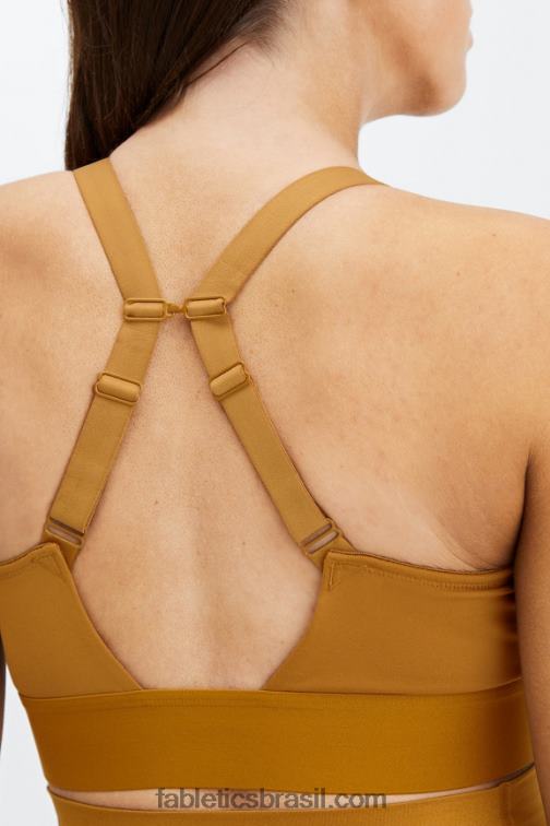 Fabletics bronze escuro 420HR1602 sutiã de amamentação mulheres