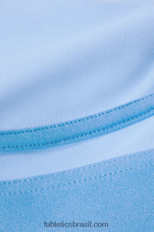 Fabletics campainha/flor azul 420HR1465 sutiã o dia todo todos os dias 100 mulheres