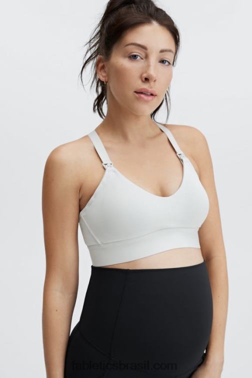 Fabletics cinza mineral 420HR1604 sutiã de amamentação mulheres