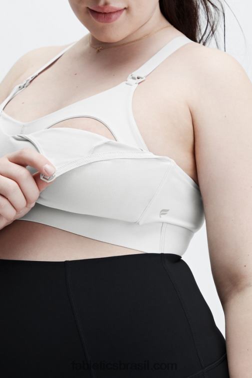 Fabletics cinza mineral 420HR1605 sutiã de amamentação mulheres