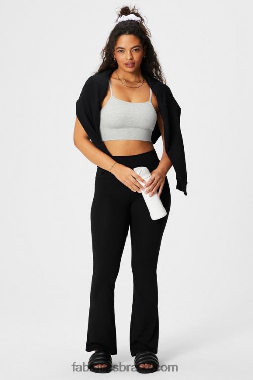 Fabletics cinza urze macio 420HR1508 bralette midi sem costura em nuvem mulheres