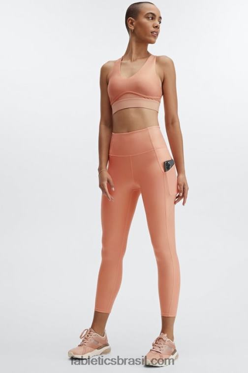 Fabletics cobre iridescente / madeira de bétula 420HR1481 sutiã o dia todo todos os dias 103 mulheres