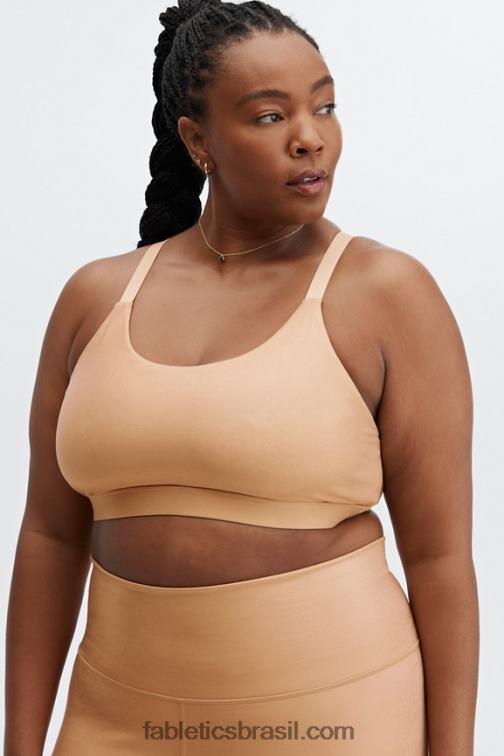 Fabletics deserto iridescente 420HR1631 gia sutiã esportivo iridescente de baixo impacto mulheres