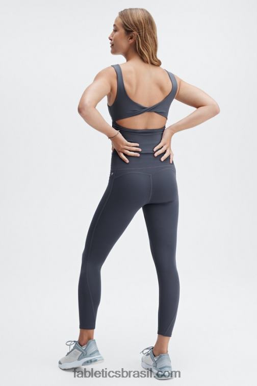 Fabletics estanho 420HR1495 torção oasis construída no tanque do sutiã mulheres