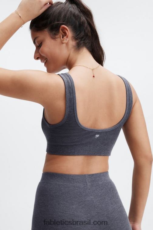 Fabletics estanho 420HR1550 soutien de malha com costas em busto restoreknit mulheres