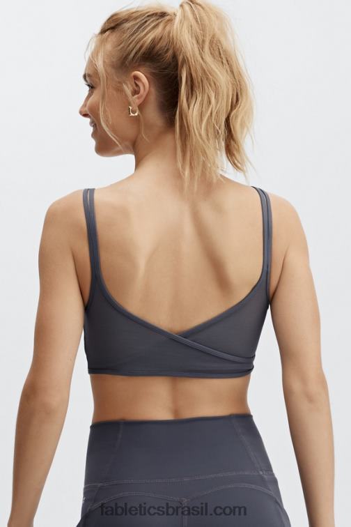 Fabletics estanho 420HR1628 naomi sutiã esportivo de baixo impacto mulheres