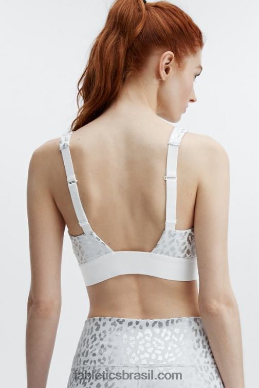 Fabletics folha furtiva/branca 420HR1469 sutiã o dia todo todos os dias 101 mulheres