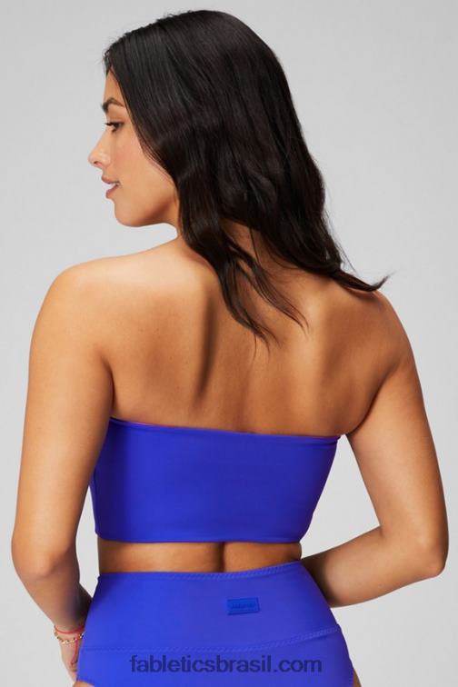 Fabletics fuga real/rosa extrema 420HR1504 top de banho cai-cai multiuso mulheres
