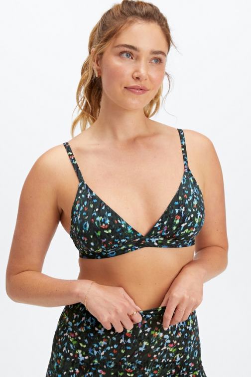 Fabletics jardim da meia-noite 420HR1540 bralette triângulo de toque fino mulheres