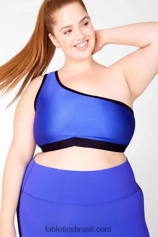 Fabletics lápis-lazúli/preto 420HR1690 sutiã esportivo winn iii de baixo impacto mulheres